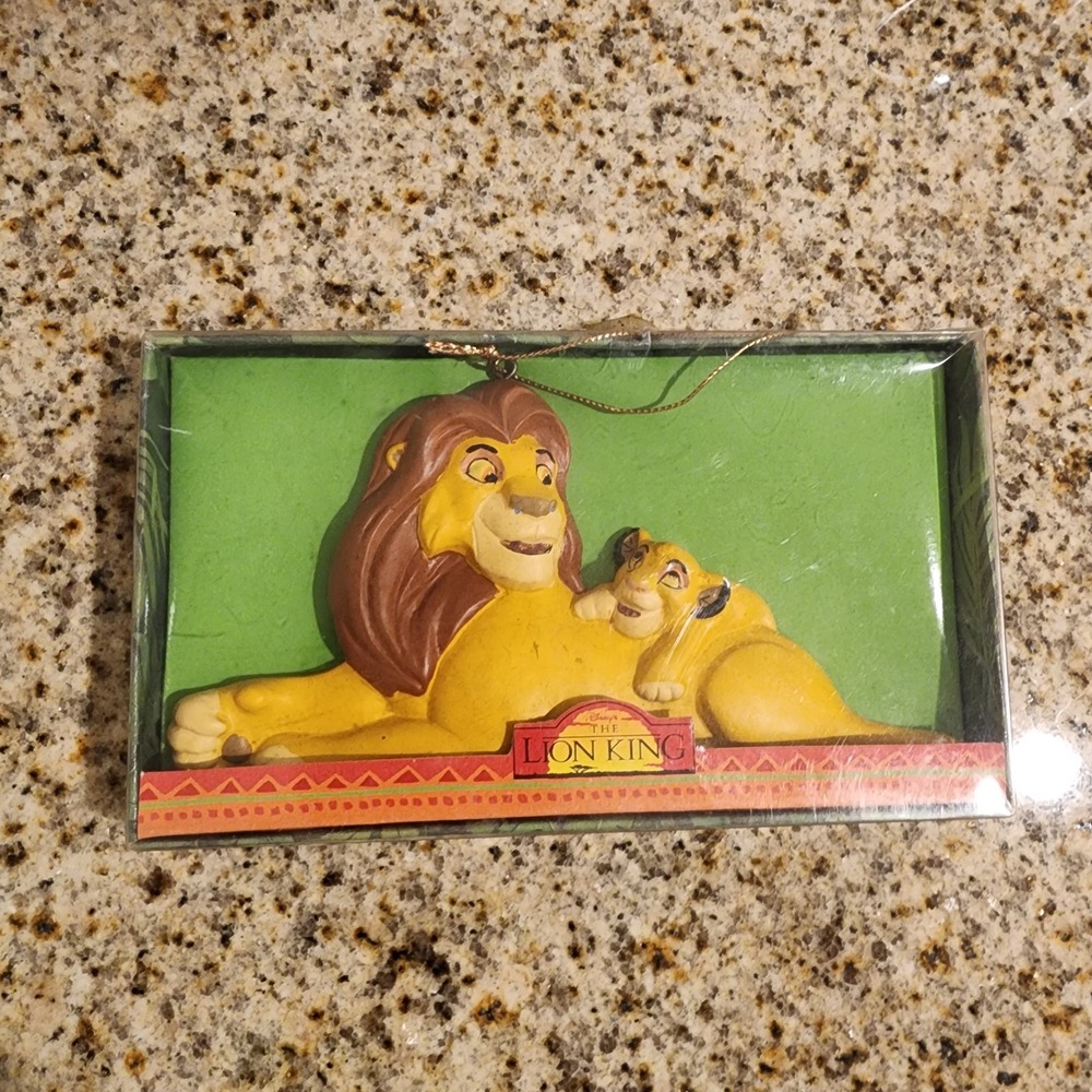 Disney's the Lion King Mufasa Simba 1994 Vintage Hallmark Ornament, Simba/Mufasa